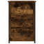 Caulkins 40cm W Iron Bedside Table-181568826-146869744