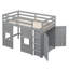 Lit mezzanine simple pour enfants Jakhi-1805530374