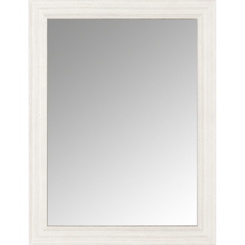 Miroir de style moderne & contemporain Silhouette, Blanc cassé