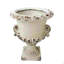 Jardinière MGO, décoration et plantation de jardin, couleur blanc antique, taille l 16,14 po x P 16,24 po x H 22 po