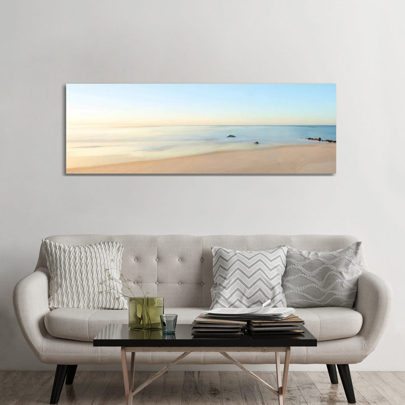 Beachscape Panorama II by James McLoughlin - Wrapped Canvas Panoramic Print, 182.88 cm H x 60.96 cm W