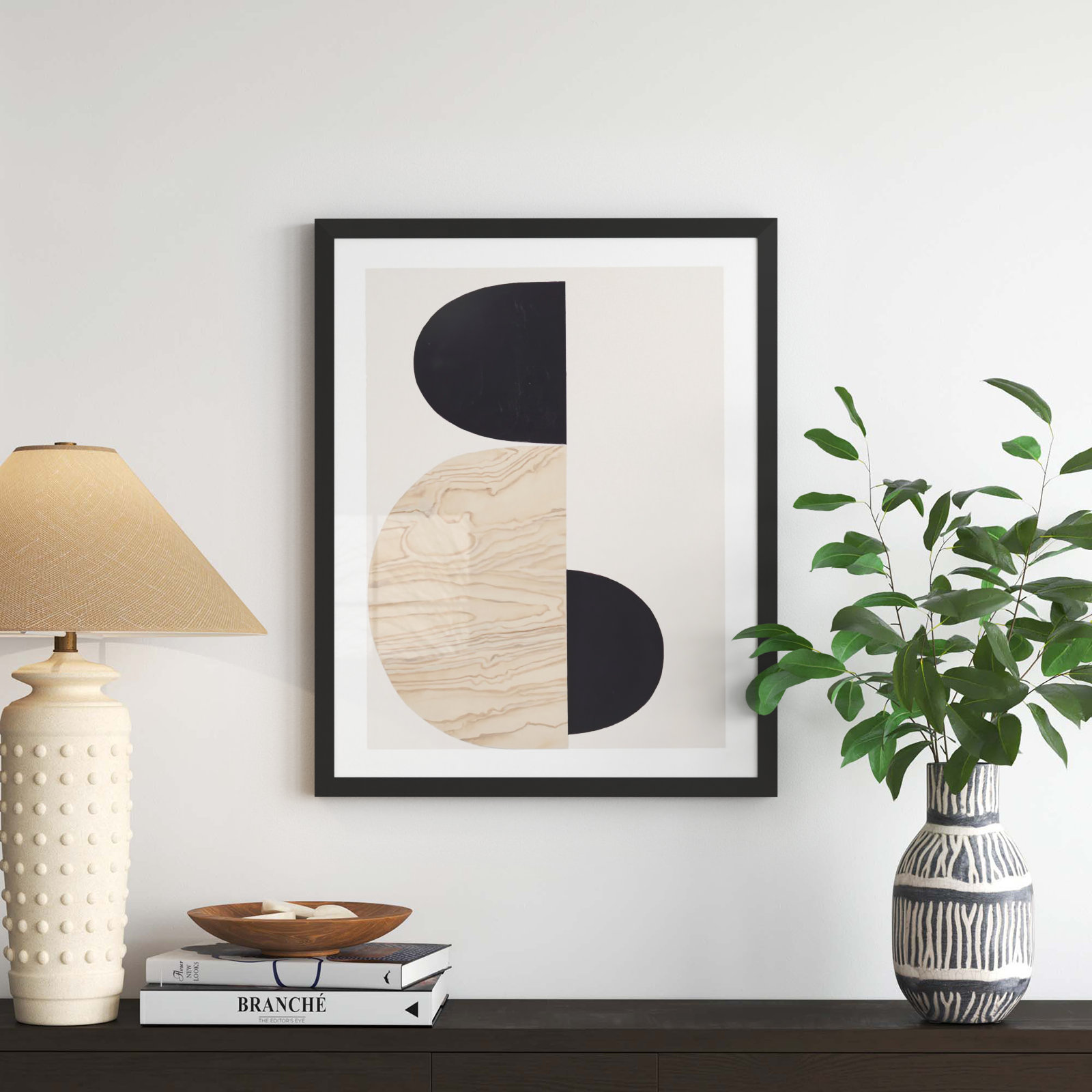 Journey by Lee Lessem, Black Framed, 30" H x 24" W