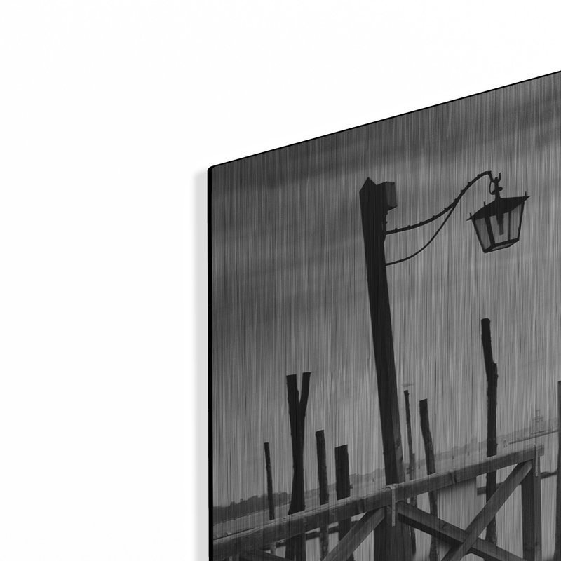 "Venice Gondolas" par Nina Paponcek, H 36 po x l 36 po