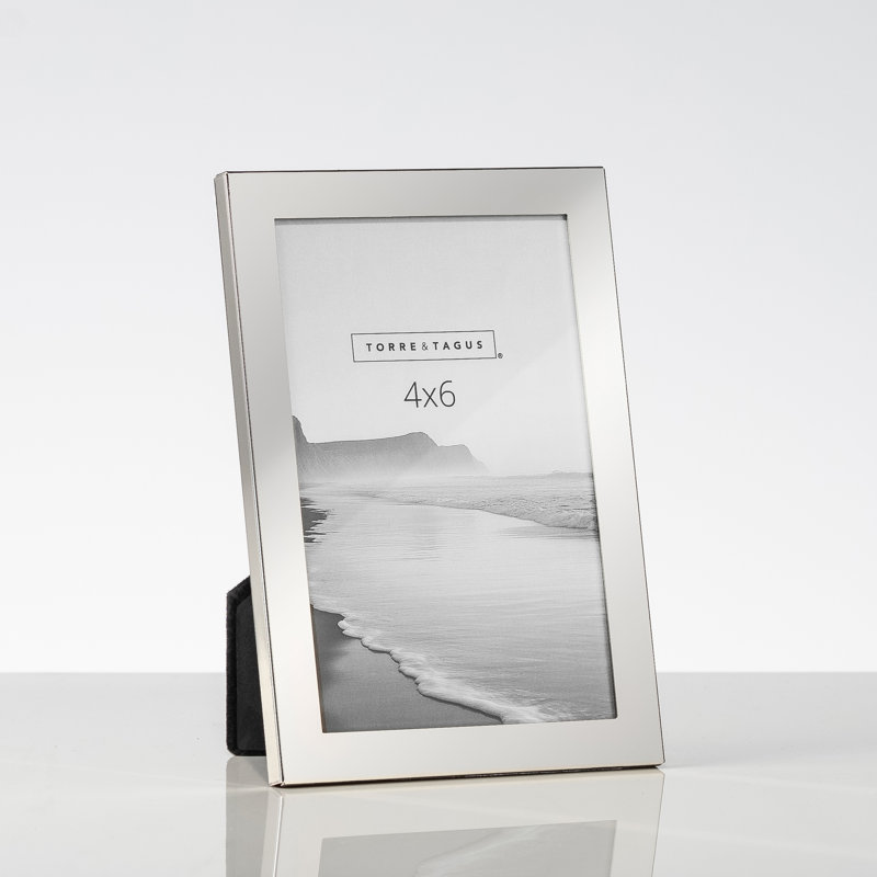  Cadre photo Sutton, 4 po x 6 po, Argent