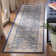 Christa Oriental Cream/Navy/Orange Area Rug