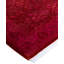 Overdyed Hand-Knotted Wool Modern-Contemporary Red Runner 2' 7" x 18' 2"