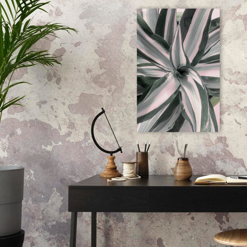 Rayures, photographie florale et botanique, art numérique, art abstrait, contemporain, H 24 po x l 16 po