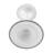 Hagaman Round Glass Top Metal Base Dining Table