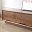 Modern simple pure solid wood TV cabinet-107498238