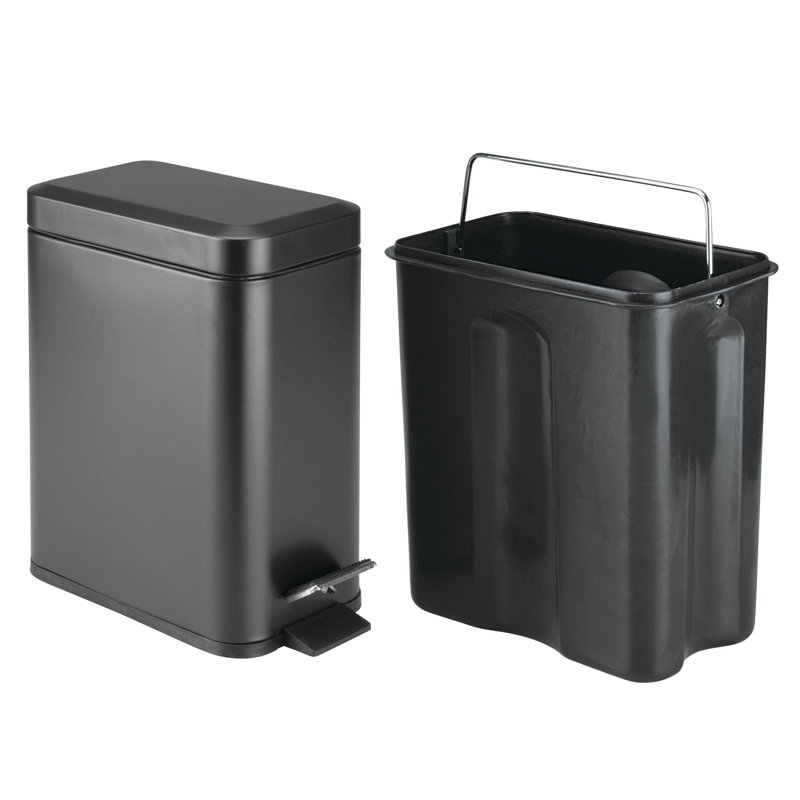 Boîte rectangulaire 5L, Noir mat