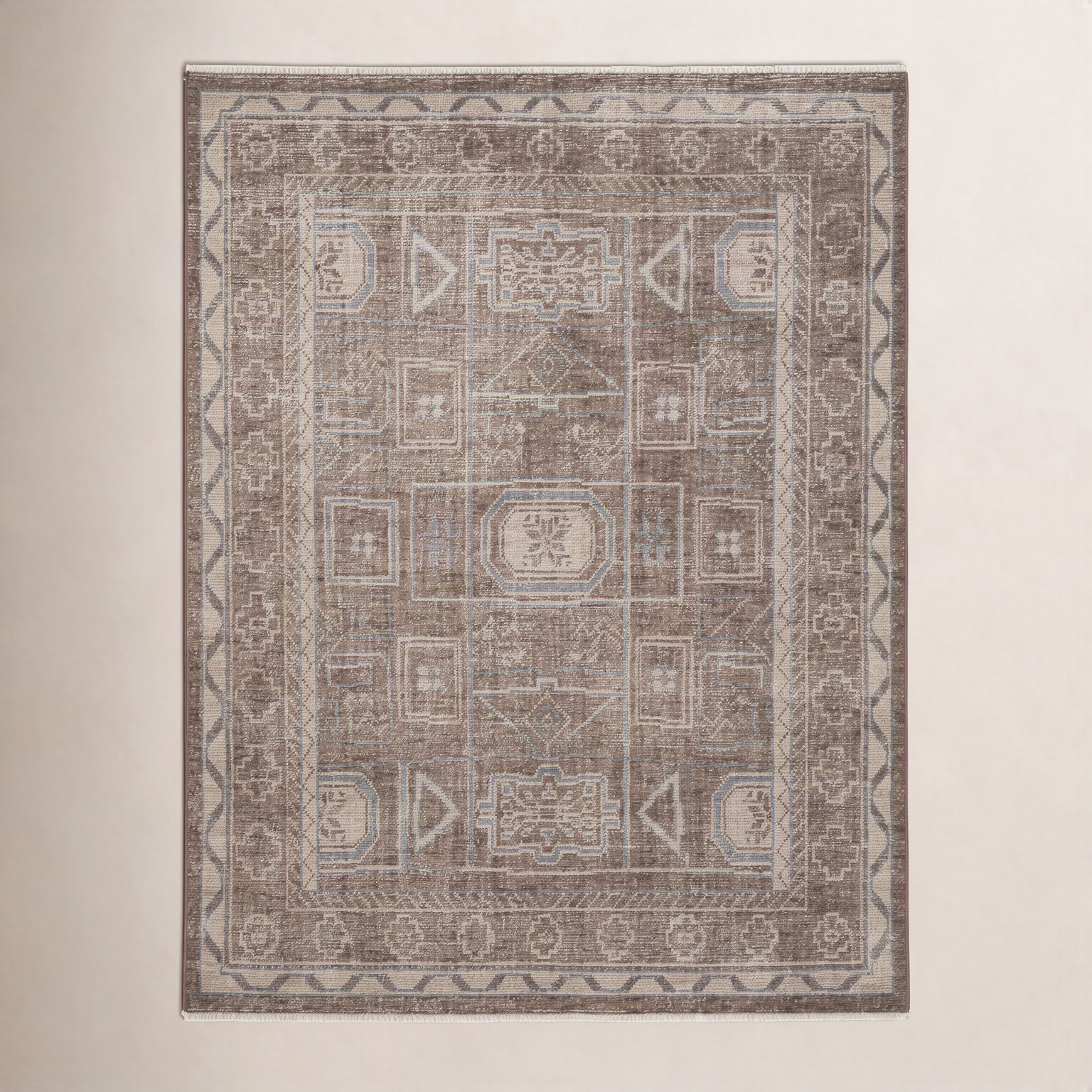 Mira Vine Hand-Knotted Oriental Wool Rug, Rectangle 3' x 5'
