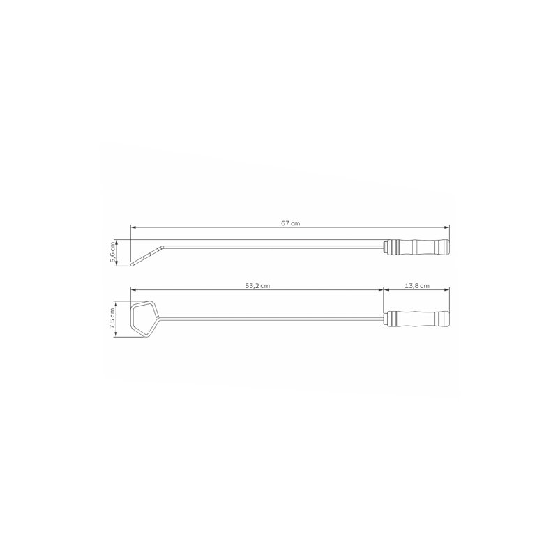 Tramontina BBQ Churrasco Stainless Steel Ember Spreader