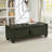 48" Ottoman Bench with Storage, Bench for Bedroom,Living Room,Hallway, Upholstered Tufted Faux Leather PU Ottoman Dark Green-1911840413