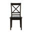 17'' H Acacia Solid Wood Side Chair-50509143