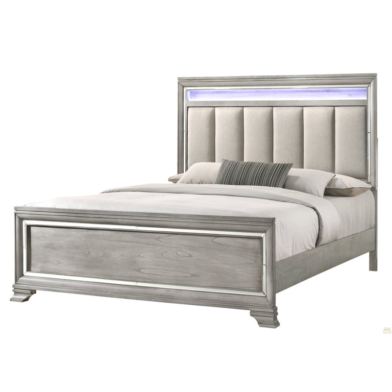 Tête de lit à panneau capitonnée 1pc