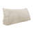Linen Ivory Bed Rest Headboard Wedge Reading Pillow Back Support-77462735