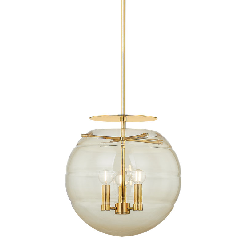 GILL PENDANT, H 15,5 po x l 15 po x P 15 po