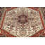 Geometric Ivory Traditional Indian Area Rug 8x10