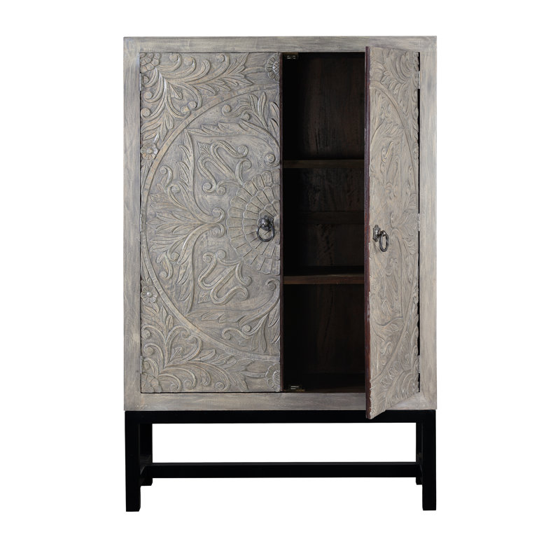 Ione 116cm Solid Wood Sideboard