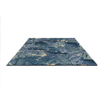 Acanthus Hand Tufted Floral Area Rug