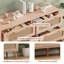 Solid Wood Rectangle Accent Chest