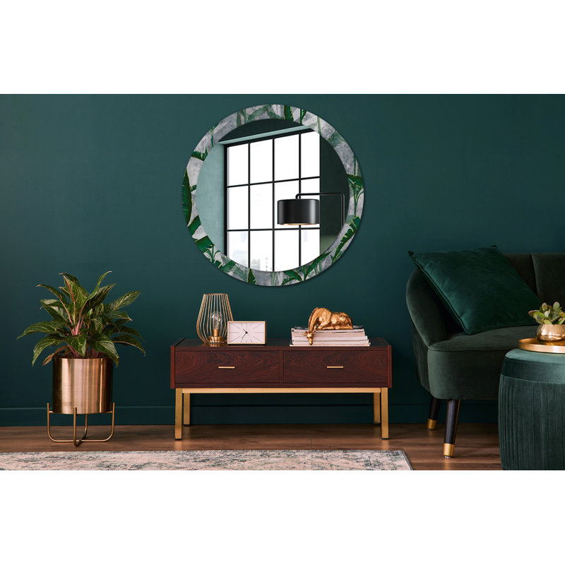 Huldar Glass Flat Wall Mirror