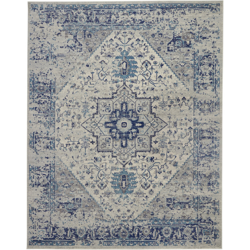 Oriental Indoor Rug, Rectangle 8'10" x 11'10"