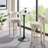 Lippa 28" Round Artificial Marble Bar Table-1667483740