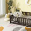 Lit grand format avec clôture, porte, lit en bois d'hévéa avec garde-corps de sécurité, espresso-603485407-603485406