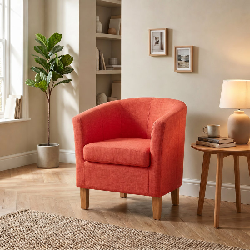 Fullmer 67Cm Tub chair, Orange
