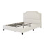 Lit tapissier en velours capitonné-846508850-846508851
