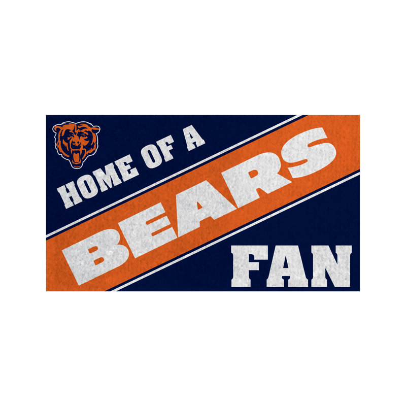 Paillasson NFL Home of a Fan Team, Bears de Chicago