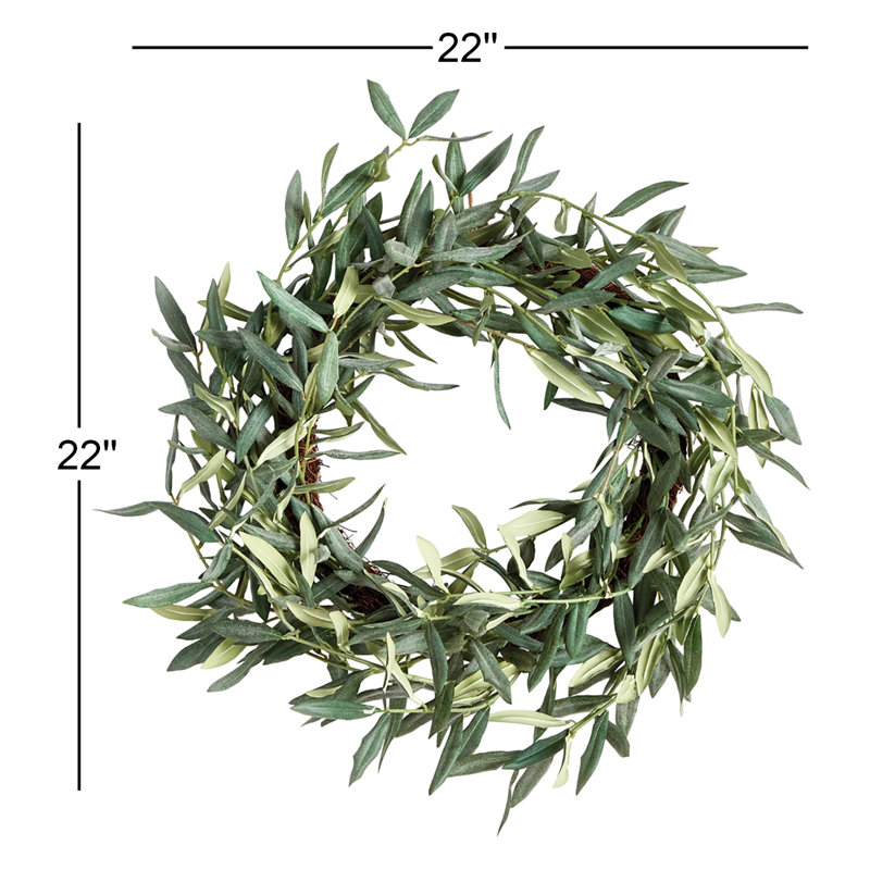 Olive Wreath 21"