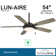 54'' 5 - Blade LED Standard Ceiling Fan with Remote Control and Light Kit Included