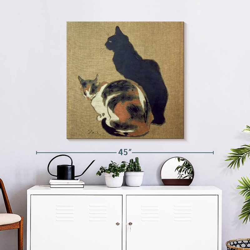 «Crowle Two Cats», 1894, H 30 po x l 30 po