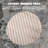 Guein Round Natural Marble Tray,Palissandro Classico