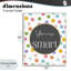 «You Are Smart Polka Dots», estampe numérique, design par Christine Simpson Art-996376887-996376881
