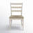 Shannen Solid Wood Ladder Back Side Chair