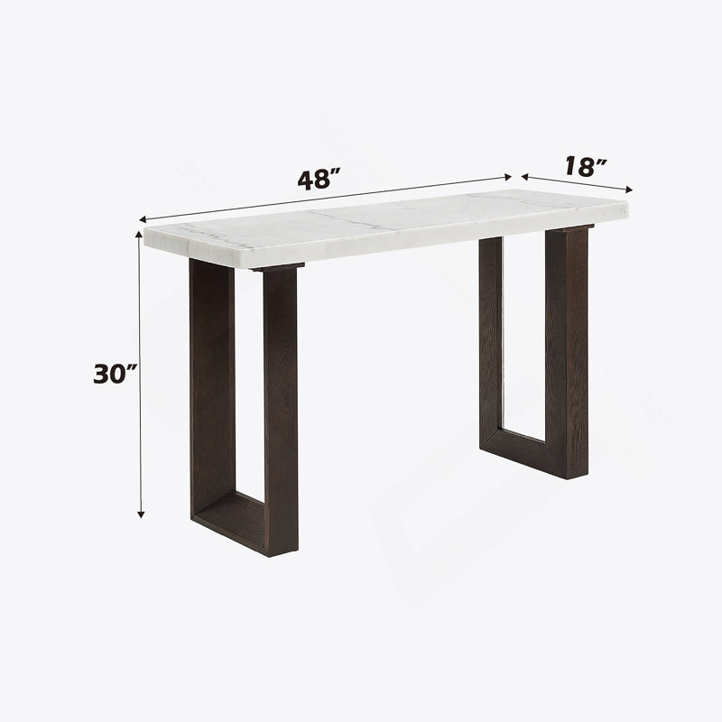 Table de canapé en marbre naturel, élégante et durable pour les intérieurs modernes