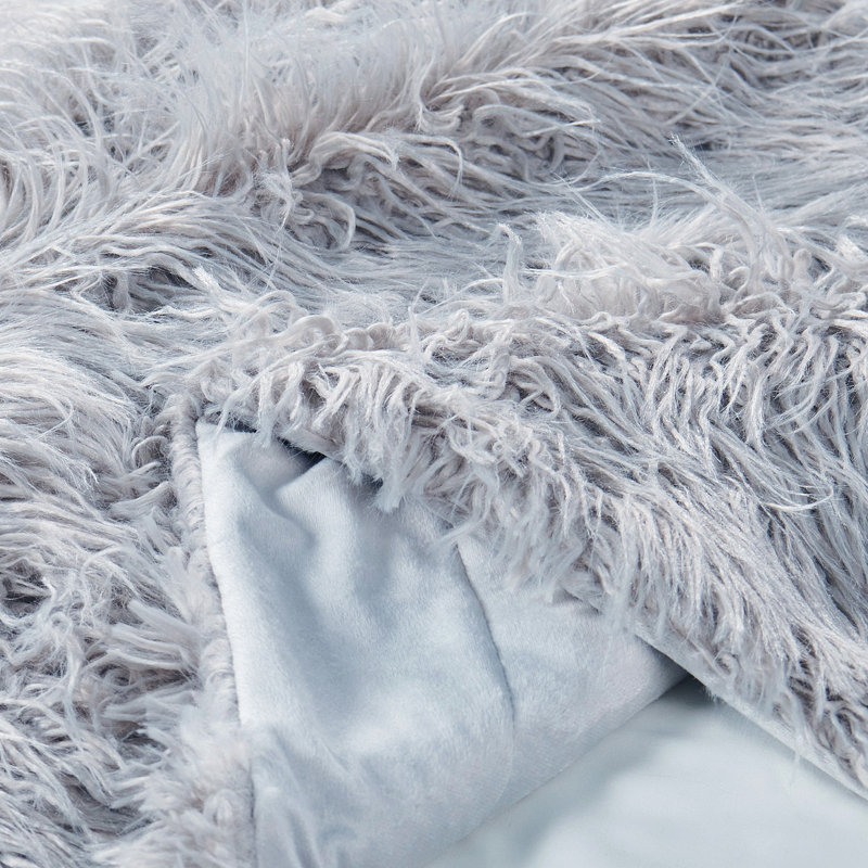 Throw Blanket, Silver
