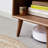Solid Wood Tray Top End Table
