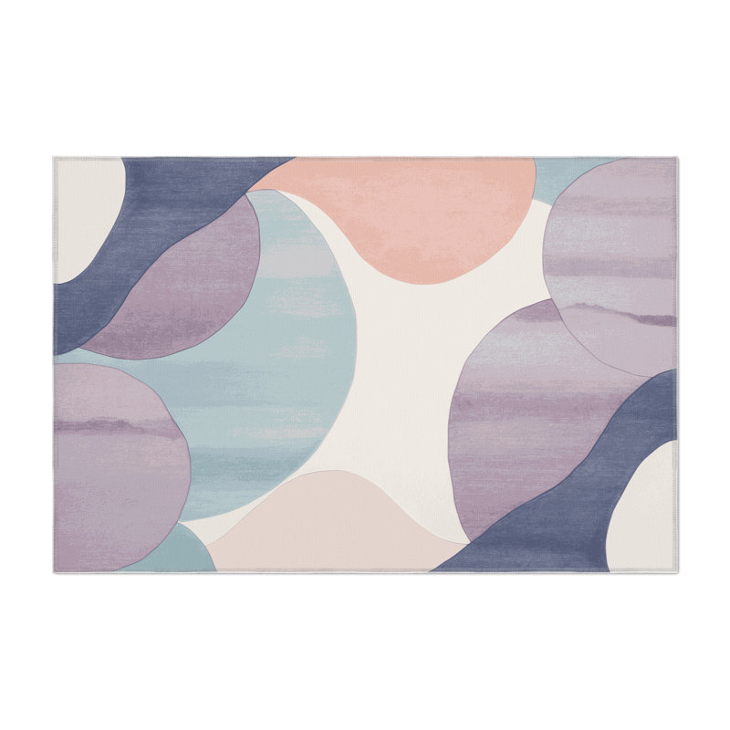 Shimmering Drift Indoor And Outdoor Area Rug, Rectangle 4' x 6'