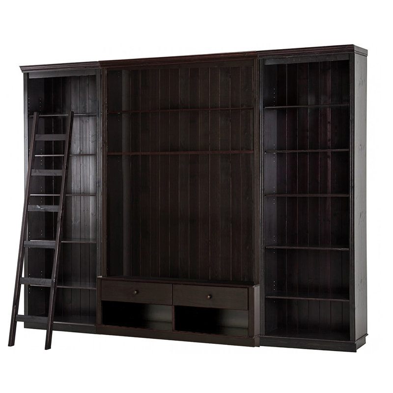 Delmonta Unfinished Entertainment Centre for TVs up to 55", Havana Lacquer