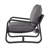 Blaire Sling Chair Upholstered In Fabric With Metal Frame-1792012235