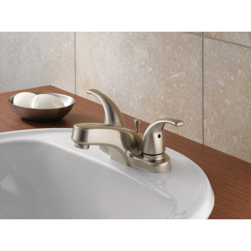 Centerset Bathroom faucet with Drain Assembly