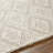 Rectangle Rhorer Argyle Polyester/Wool Area Rug in Beige-1213645554