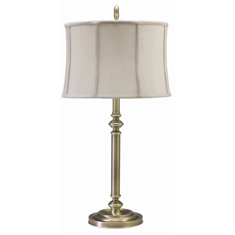 Lampe de table 30 po Ronna, Laiton antique