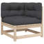  Ensemble de canapé de patio modulaire en bois de pin massif grand modulaire-1906649718