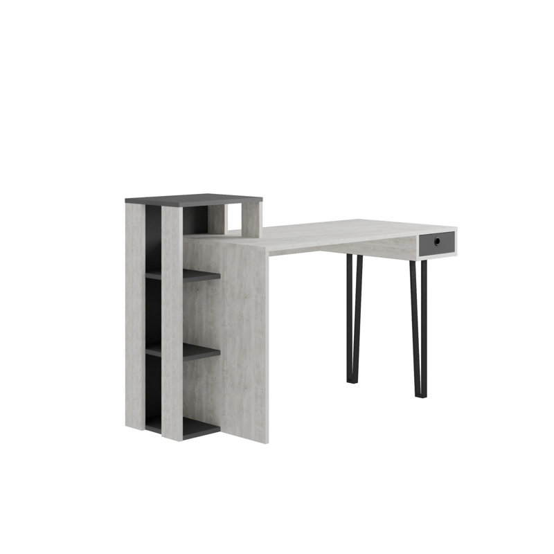 Bureau Charlo, Blanc / noir