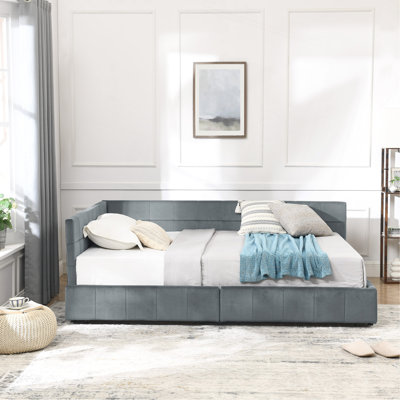 Versatile Upholstered Daybed With Extraordinary Features For Comfort And Functionality